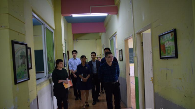 张军到梅江区青少年文化宫开展调研