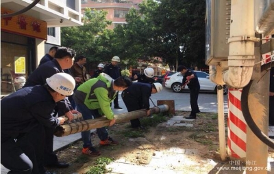 江南街道环境综合整治行动持续升温