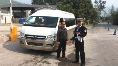 为躲避检查不悬挂号牌 丰顺警方依法查处“营转非”车辆