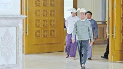继总统吴廷觉之后，缅甸联邦议会人民院议长也辞职