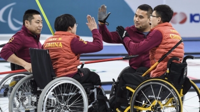 零的突破！中国轮椅冰壶队在平昌冬残奥会上夺得金牌