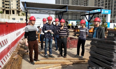 梅江区对城北碧桂园工程安全隐患整改情况进行督查