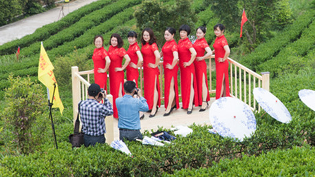 茶香四溢！平远第二届“客家炒绿”茶香节开幕