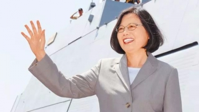 今天，蔡英文也要出海阅兵……