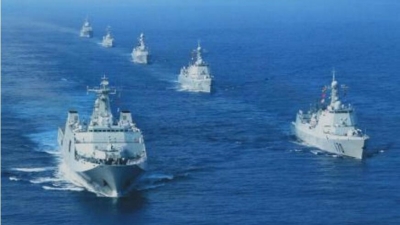 中国海军今天起在三亚南部海域进行3天军事训练