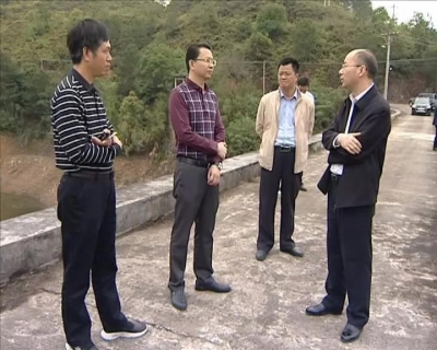 张运全率队检查梅县区防汛备汛工作