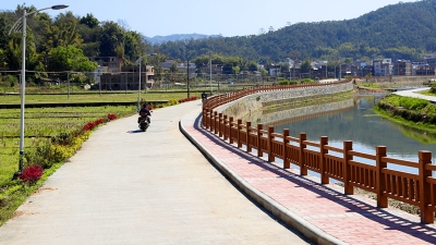 五华龙村镇水口村：昔日水浸圩 今朝水景观