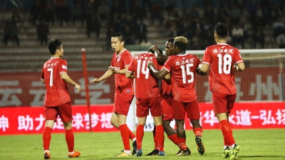 梅州客家3比1战胜呼和浩特，取得主场三连胜