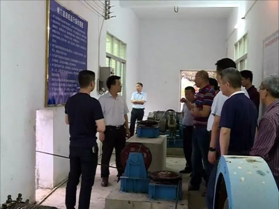 廖茂忠率队调研丰顺县城供水工作