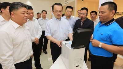 陈敏到五华县调研：以实体经济引领县域经济发展