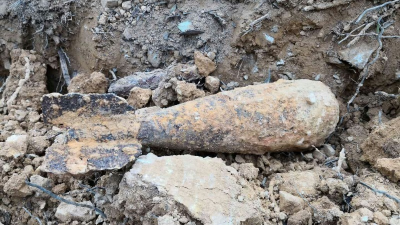 吓人！大埔一处高速公路工地挖出疑似炸弹物体