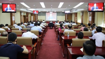 丰顺组织收看收听全省乡村振兴工作电视电话会议