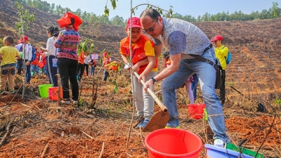 小记者丨种下绿色的希望