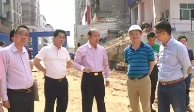 大埔县人大督查组开展第一季度县重点项目专项督查