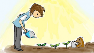 成长路丨种下一颗“苔”的种子