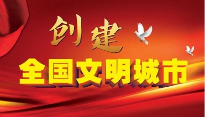 我市创文实行网格化管理，划分494个网格
