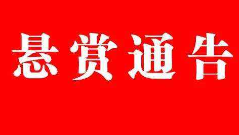 广东清远警方悬赏20万元通缉KTV纵火案嫌疑人