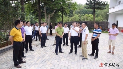 曾永祥、廖茂忠率队调研乡村振兴工作