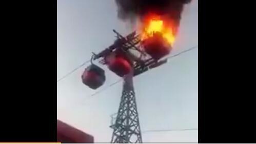 张家界缆车又双叒着火了?几年前的网络谣言为啥没完没了