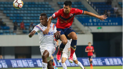 中甲联赛第11轮 梅州客家以1：4不敌深圳佳兆业