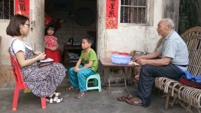 丰顺县丰良中心小学开展留守儿童家访摸底活动