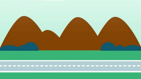 河东镇“合桂塘”公路正式竣工通车