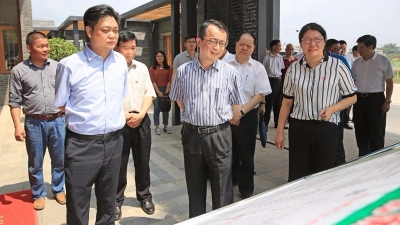 陈敏到蕉岭和蕉华工业园调研：奋力推动乡村振兴走在广东前列