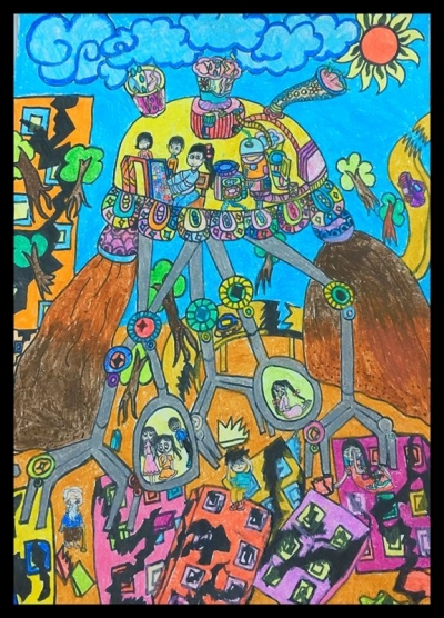 艺术长廊丨大埔县中小学生书画作品选登