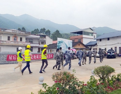蕉岭县举行地质灾害应急演练，提高应急反应和处置能力