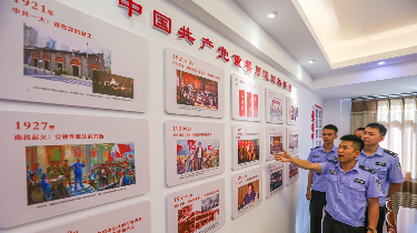 市公安局：传红色基因 铸忠诚警队