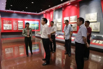 《南方》杂志社长陈广腾一行到大埔县采风