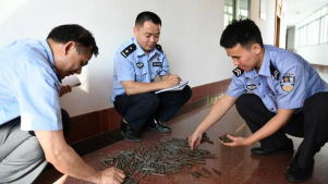 危险！五华一村民清洗水井 发现261发子弹