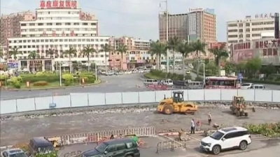梅县锭子桥圆盘改造将于8月底全面完成通车