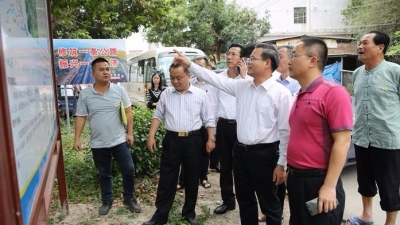 曾永祥率队到汤西镇现场巡河和检查防汛备汛工作