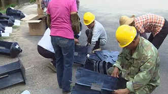 蕉岭打响松林安全保卫战