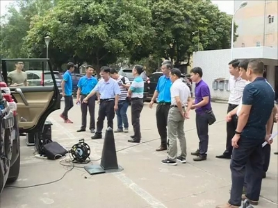 省国土资源厅一行在丰顺县开展地质灾害应急调查演练