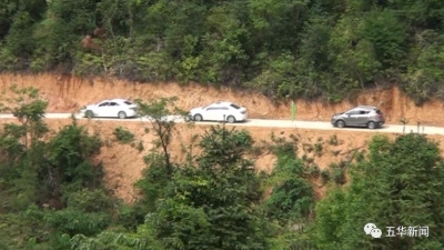 五华合桂塘公路竣工通车！缩短河东双华郭田三镇距离