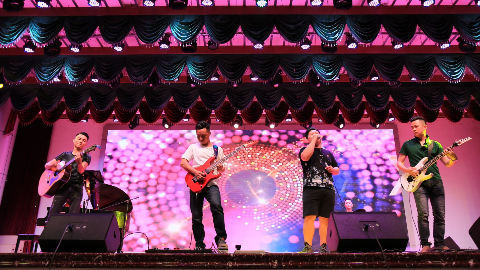 大埔举办纪念“五四”运动99周年文艺汇演