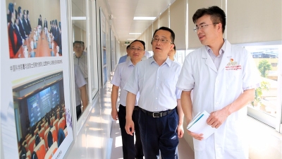 陈敏调研卫生计生工作：提高医疗质量服务水平  增进群众健康福祉 