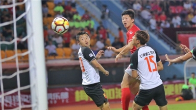 叶伟超头球建功！梅县铁汉1:0击败“领头羊”武汉卓尔