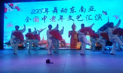 丰顺县太极协会参加东南亚全国中老年演出大赛荣获铜牌