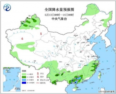 高温来了！华北部分地区气温将达35℃ 南方闷热加码