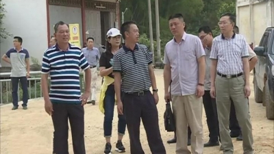 杜挺率队到丰顺留隍镇田坫村开展精准扶贫调研活动