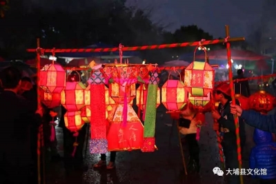 “西河漳溪墟扫街灯”入选省级非物质文化遗产保护名录