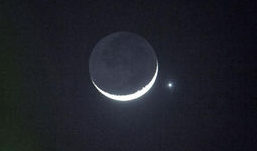星月童话映美苍穹！“金星合月”16日晚将现身天宇
