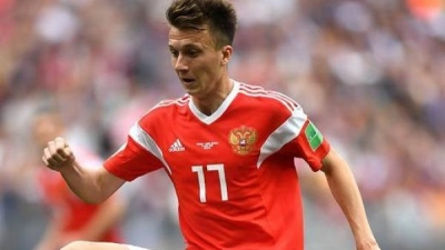 22岁戈洛温一战惊天下 俄罗斯5个进球中4个由其主导