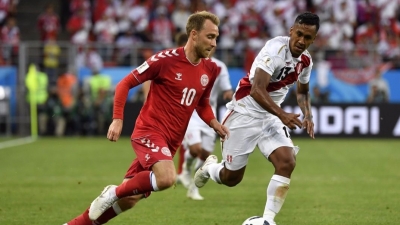 得势不得分！秘鲁0:1小负丹麦