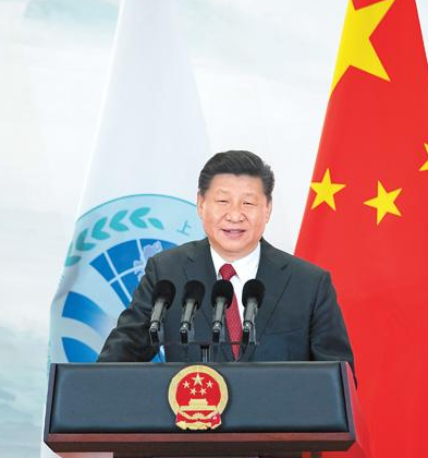 习近平在上合组织成员国元首理事会第十八次会议上的讲话