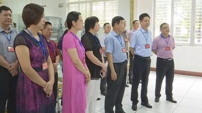 蕉岭县委书记陈伟明率队到蕉岭中学考点巡视