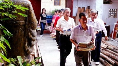 美丽梅州新闻摄影大赛丨七旬农民自办“文化农家乐”